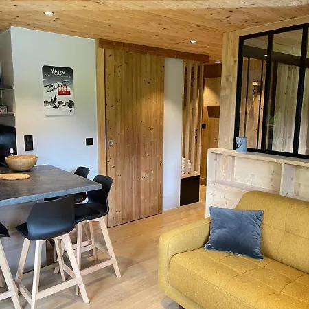 Marmotte du Jaillet Charmant appartement entre demi-quartier et Megève Extérieur photo